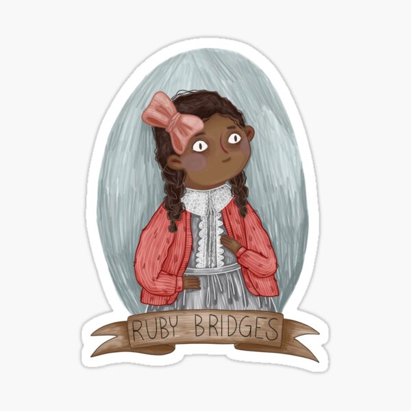 Item preview, Ruby Bridges Strong women in History designed and sold by Dominika Farkašová.