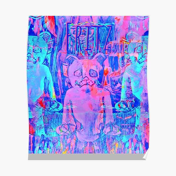 "The Relive Magic Bag Fritz The Cat Graphic Gift" Poster for Sale by