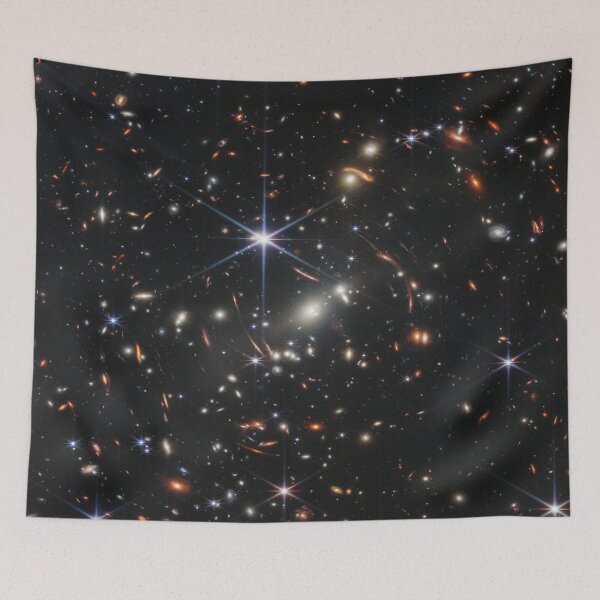 Item preview, NASA’s James Webb space telescope first Deepest Infrared Image of Universe Yet designed and sold by gogaruadze.