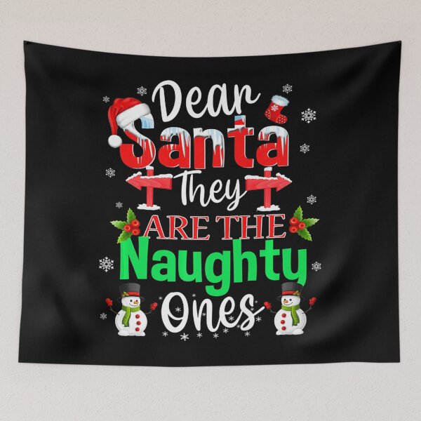 Item preview, Dear Santa They are the Naughty Ones Christmas Gifts  designed and sold by starrylap8841.