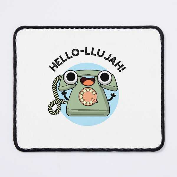 Item preview, Hello-lujah Funny Telephone Puns designed and sold by punnybone.