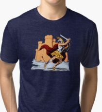 cartoon Tri-blend T-Shirt