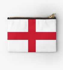 Flag of England - St George's Cross - Football Sport Team Sticker T-Shirt Bedspread Zipper Pouch