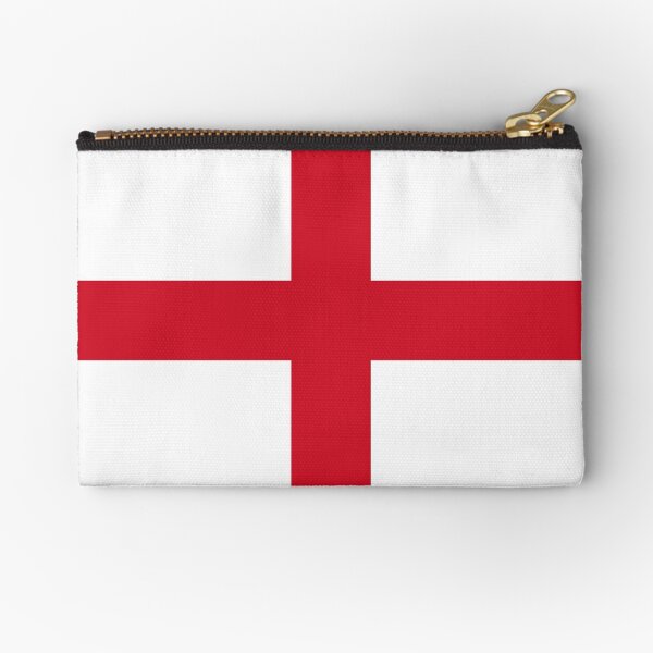 Flag of England - St George's Cross - Football Sport Team Sticker T-Shirt Bedspread Zipper Pouch