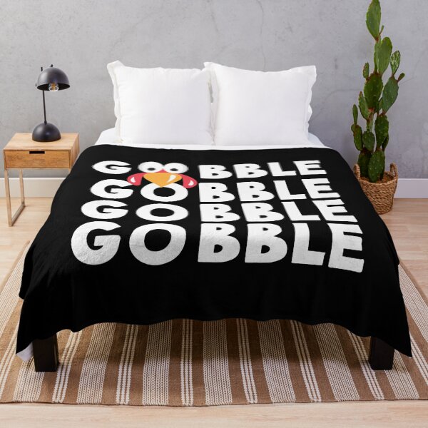 Item preview, Kids Thanksgiving Turkey Face Gobble Gobble Gobble design designed and sold by Merchking1.