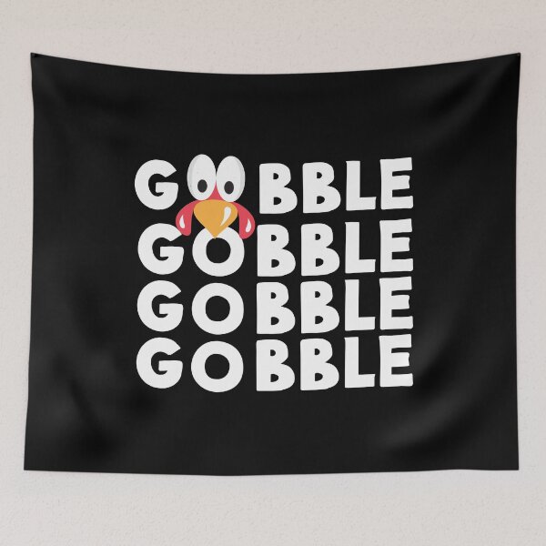 Item preview, Kids Thanksgiving Turkey Face Gobble Gobble Gobble design designed and sold by Merchking1.