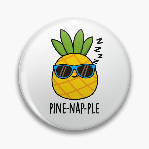 Item preview, Pine-nap-ple Funny Napping Pineapple Puns  designed and sold by punnybone.
