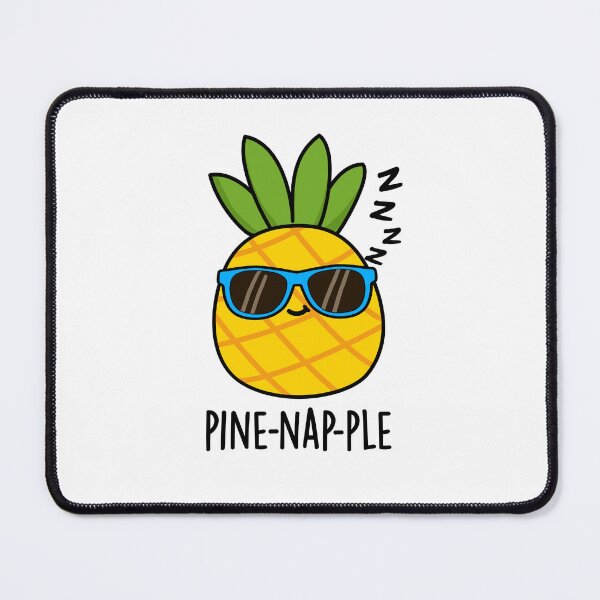 Item preview, Pine-nap-ple Funny Napping Pineapple Puns designed and sold by punnybone.