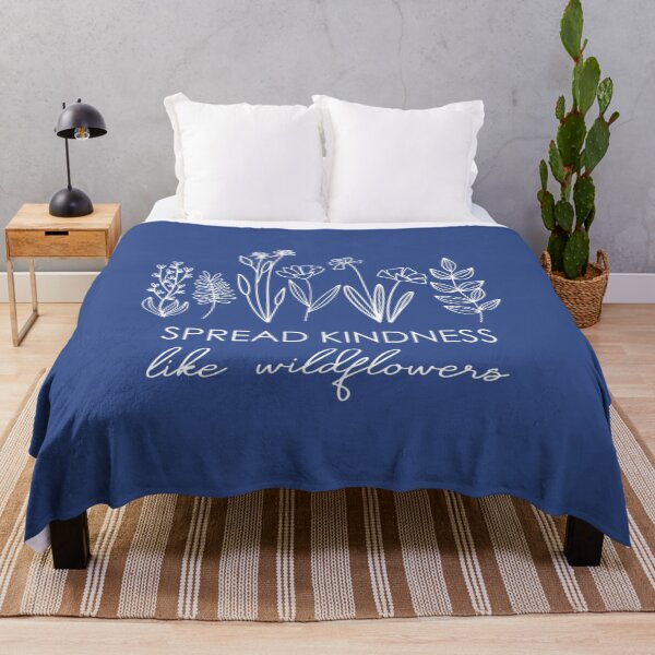 Item preview, Spread Kindness Like Wildflowers Inspirational Quotes Floral designed and sold by TepAnh.