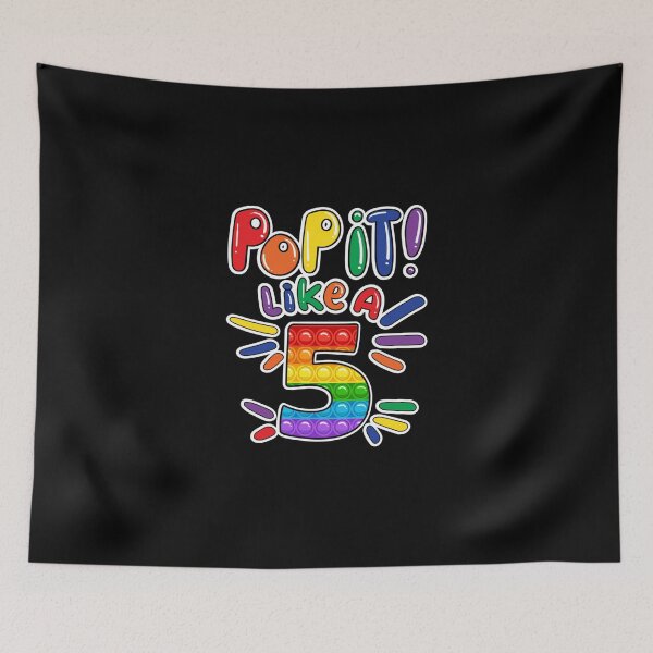Item preview, Pop It Like A 5th Birthday Girl Fidget Classic T-Shirt designed and sold by allysonhat.