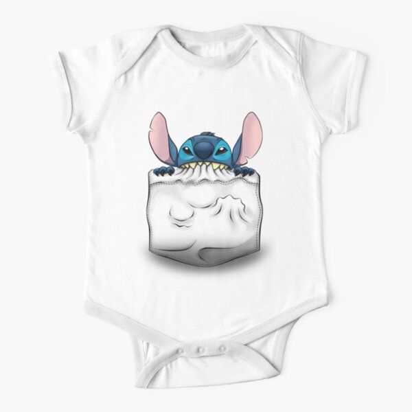 Disney Lilo & Stitch Stitch - Camisa de personajes con patrón para niña