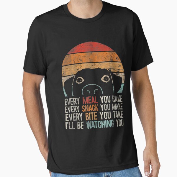 Item preview, Funny Dog, Retro Dog Tee, I'll Be Watching You Dog designed and sold by starrylap8841.