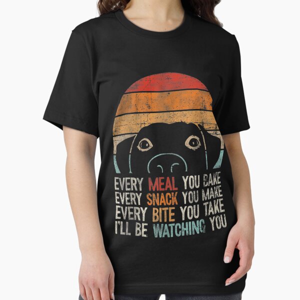 Item preview, Funny Dog, Retro Dog Tee, I'll Be Watching You Dog designed and sold by starrylap8841.