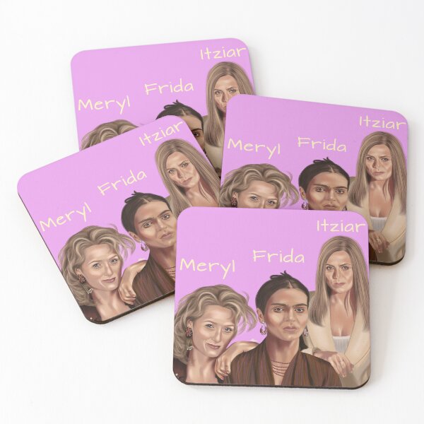 Item preview, Meryl Streep, Frida Khalo and Itziar Ituño fanart designed and sold by ituno-art-by-ek.