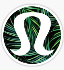 Lulu Tropical Tree Leaves Sticker