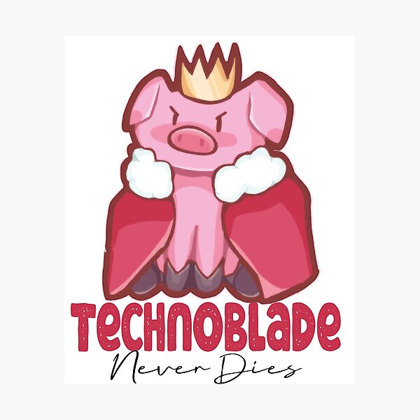 Technoblade Never dies Poster for Sale by d3p5j8l16