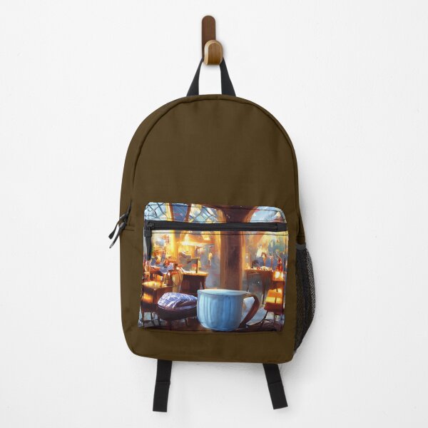 Item preview, Modern indoor café designed and sold by fizzribbit.
