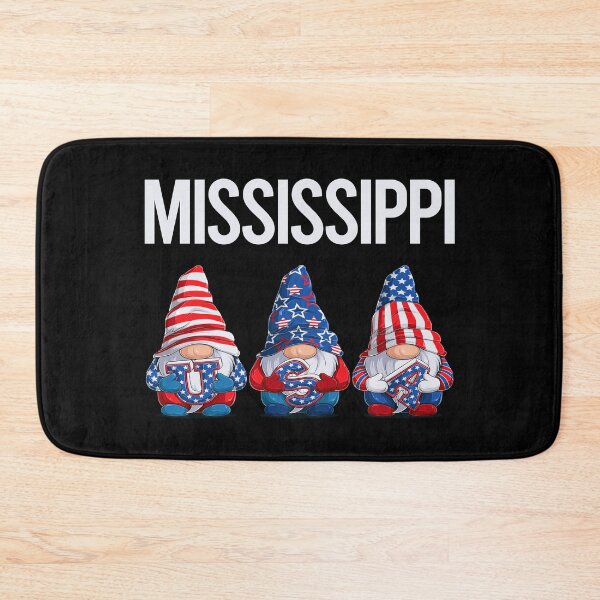 Item preview, Happy USA Gnomes Mississippi designed and sold by xaviajames9.