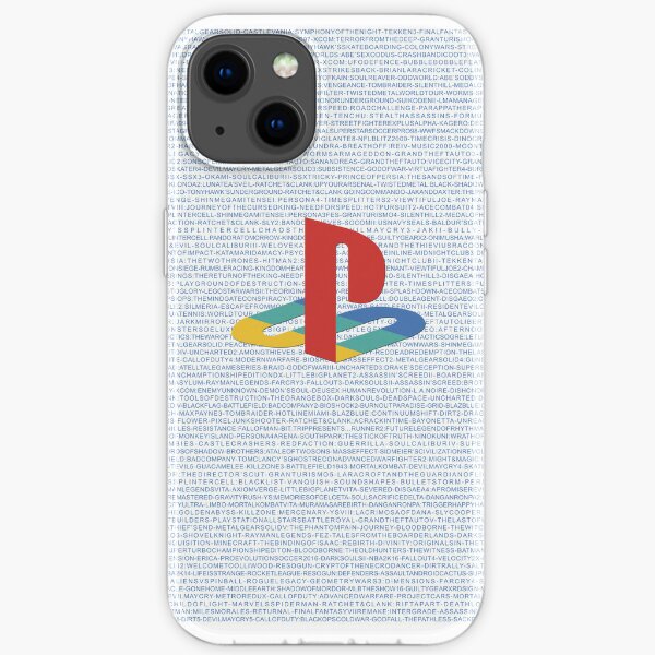 Playstation Gaming Through The Years Iphone Case For Sale By Wallflare Redbubble