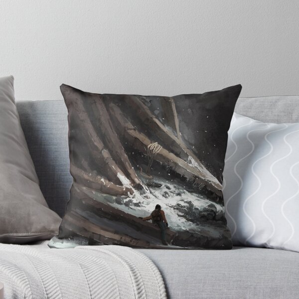 Item preview, Snow Rocks Valley - Fantasy Artwork Landscape - Digital Environment Oil Painting designed and sold by Area31Studios.