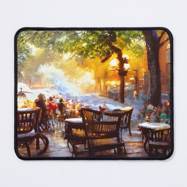 Item preview, Classic outdoor street café designed and sold by fizzribbit.