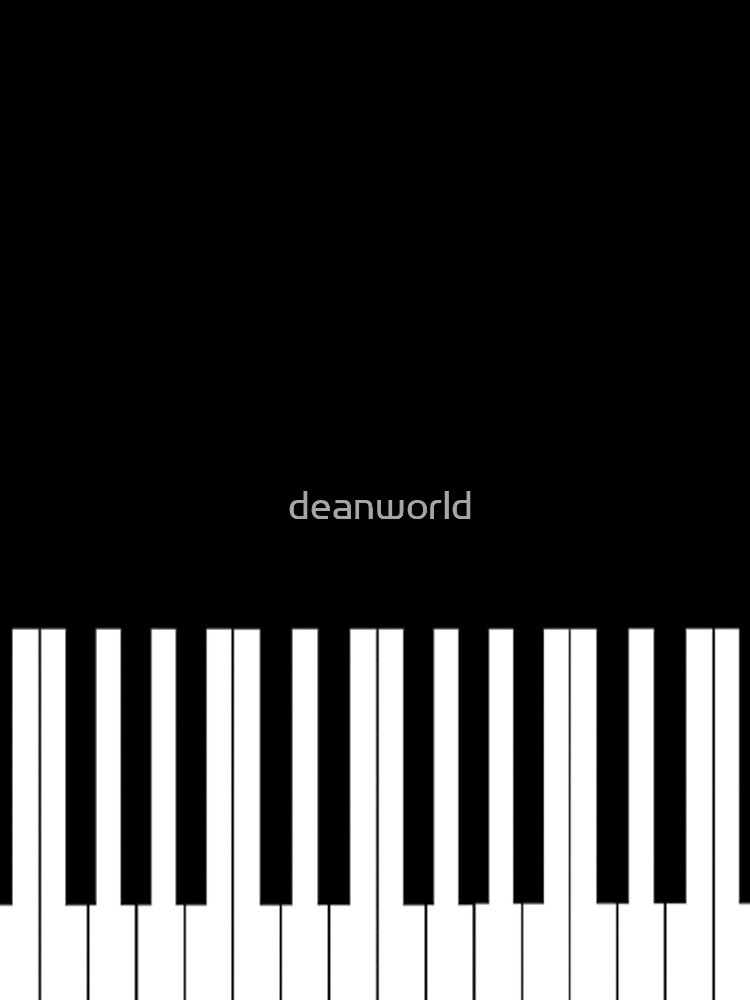 Musician Piano Keys Cell Phone Case Cover by deanworld