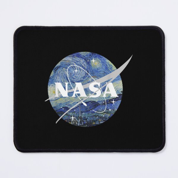 Item preview, NASA Starry Night Classic Chevron Logo designed and sold by frankiecifjam.