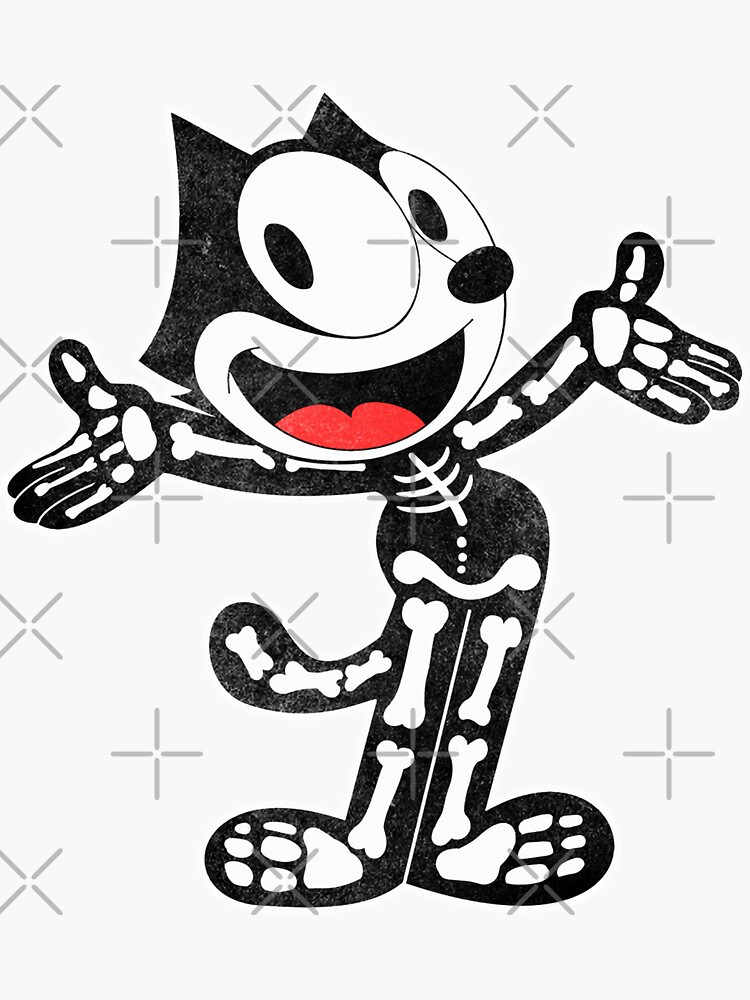 "The Relive Magic Bag Halloween Skull Felix The Cat Classic Fans