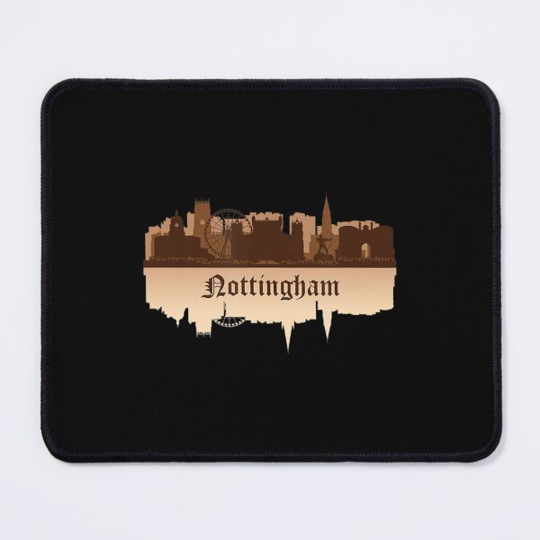 Item preview, Nottingham, England City Skyline East Midlands Uk designed and sold by LionWakl.