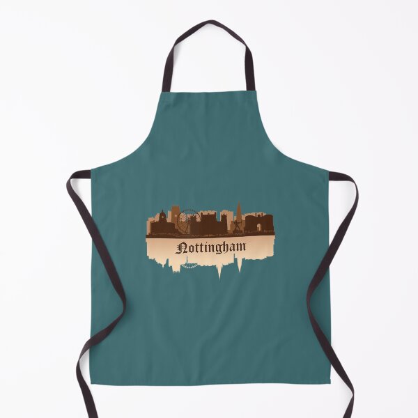 Item preview, Nottingham, England City Skyline East Midlands Uk designed and sold by LionWakl.