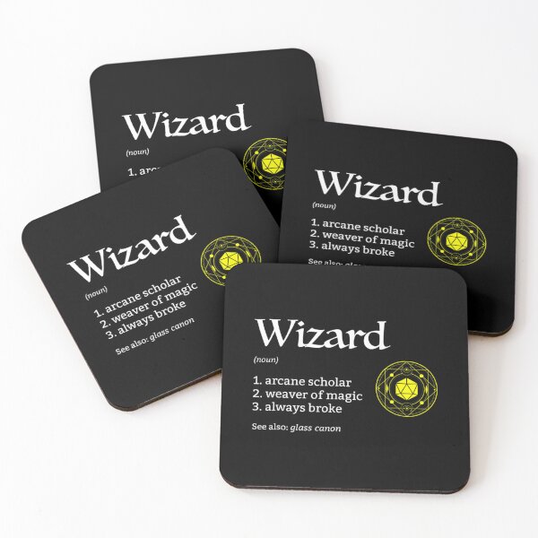 Item preview, Wizard Class Definition Dungeons And Rpg Dragons designed and sold by LionWakl.