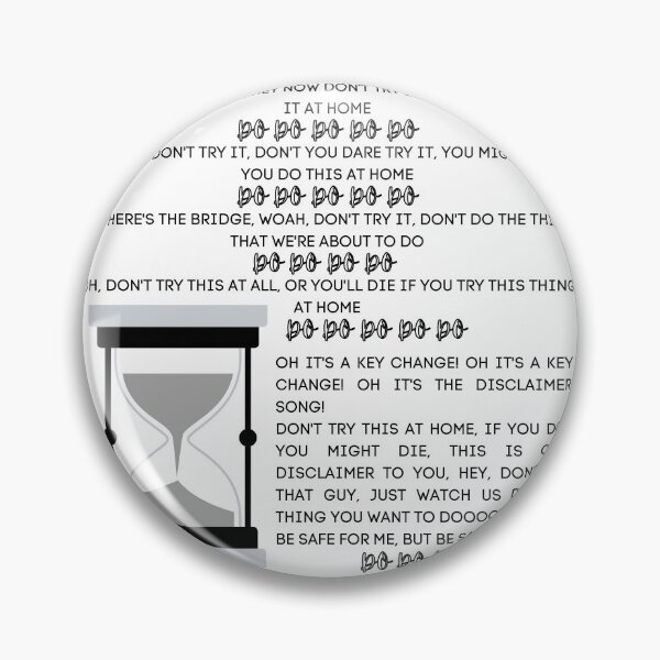 Item preview, UNUS ANNUS Disclaimer Song Graphic designed and sold by FandomINK.