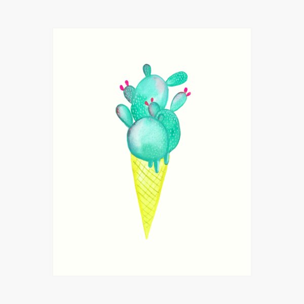 Cactice Art Print