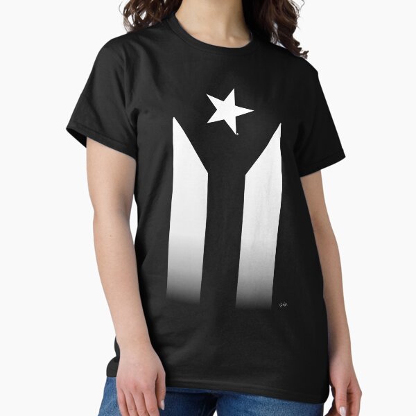 Artikel-Vorschau von Puerto Rico Black & White Protest Flagge, designt und verkauft von puertorico.