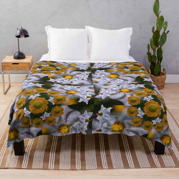 Item preview, White and gold floral design designed and sold by indiafrankk.