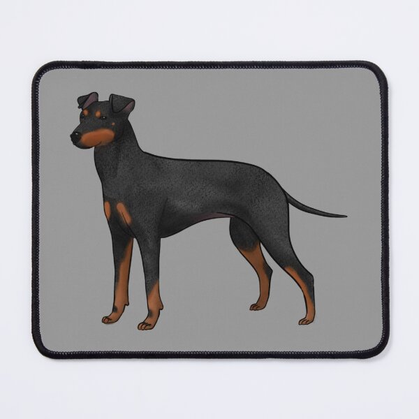 Item preview, Manchester terrier designed and sold by BlackHeartsCo.