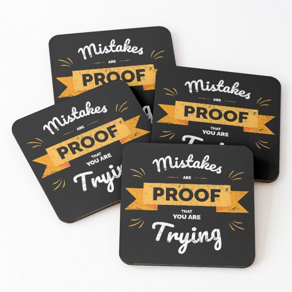 Item preview, Mistakes are proof that you are trying designed and sold by absolutdesign.