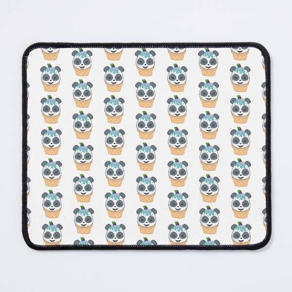 Item preview, Panda ice cream bear in a waffle designed and sold by Sandra Bredtmann.
