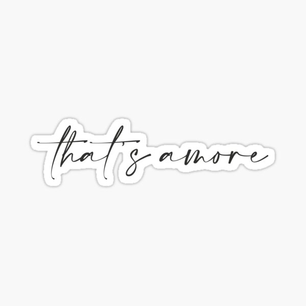 Item preview, That's Amore - That's Love Italian designed and sold by storiaitaliana.