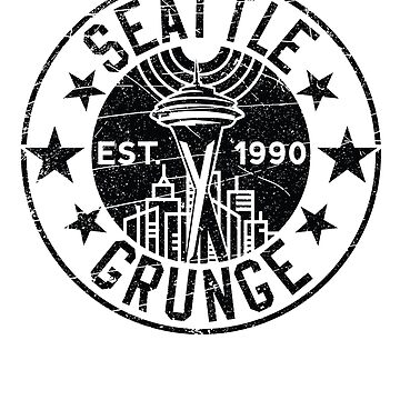 PJ Sticker Pack 90s Seattle Grunge Band Vinyl Stickers 