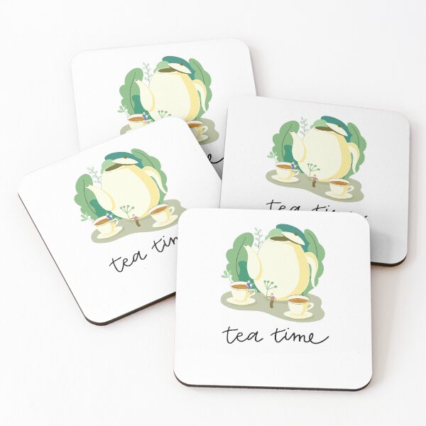 Item preview, tea time framed - it's tea time  designed and sold by YSINSHOP ⭐⭐⭐⭐⭐.