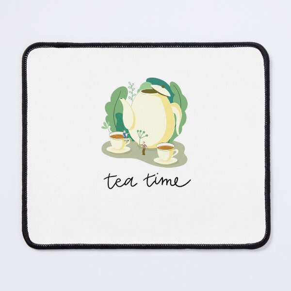 Item preview, tea time framed - it's tea time designed and sold by YSINSHOP ⭐⭐⭐⭐⭐.