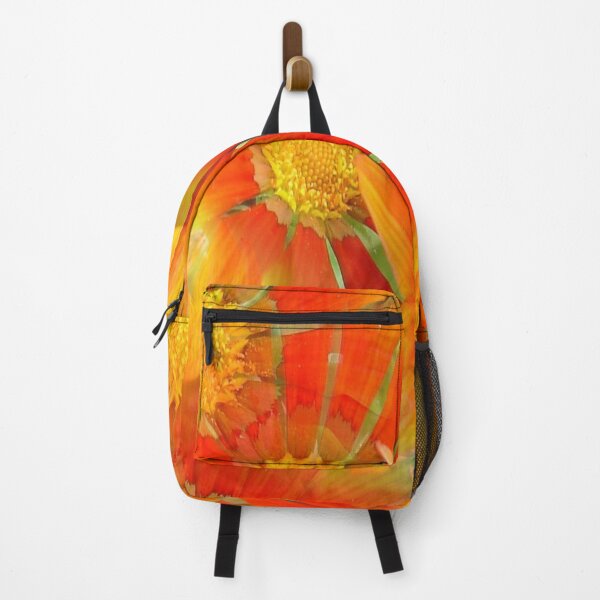Item preview, Seamless Pattern Of Vibrant Orange Gazania Flower designed and sold by taiche.