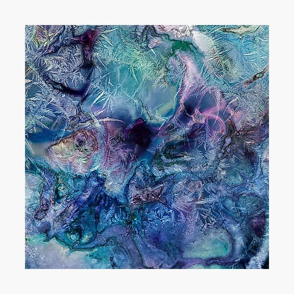 Jack Frost's Scribbles 1 Photographic Print