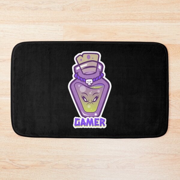 Item preview, Gamer with Cartoonish Poison Bottle designed and sold by PRIVARSHU.