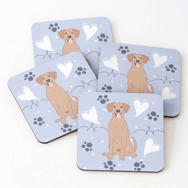 Item preview, LOVE Light Wheaten Rhodesian Ridgeback designed and sold by Lulupainting.