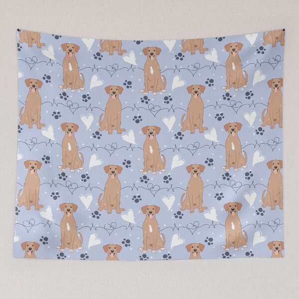 Item preview, LOVE Light Wheaten Rhodesian Ridgeback designed and sold by Lulupainting.