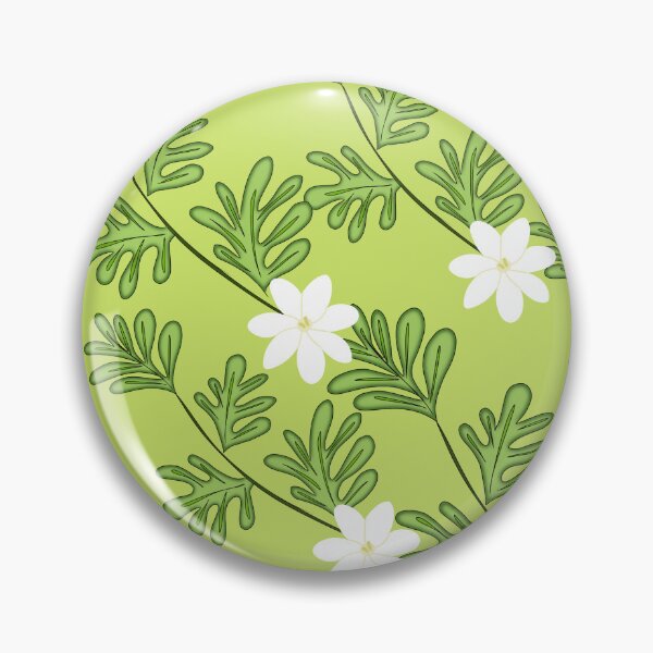 Item preview, White Flower Pattern With Monstera Leaves designed and sold by GraphicsClub.