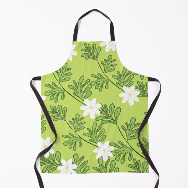 Item preview, White Flower Pattern With Monstera Leaves designed and sold by GraphicsClub.
