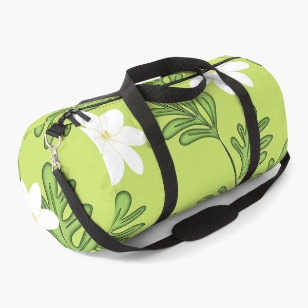 Item preview, White Flower Pattern With Monstera Leaves designed and sold by GraphicsClub.
